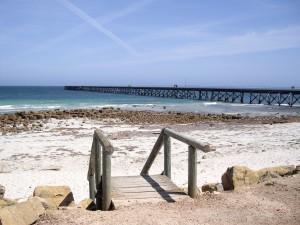 Massive Jetty at Moonta Bay