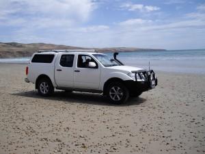 Navara on the beach