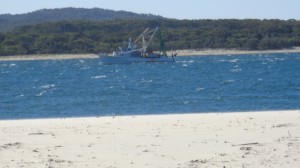 Trawler returning home