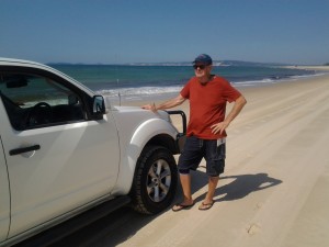 4wd, beach, surf = Happy Chappy