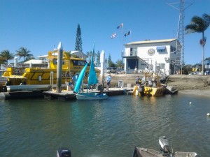 Tin Can Bay harbor and Sea Rescue