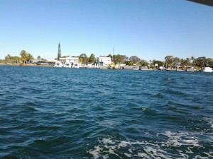 Tin Can Bay from the channel